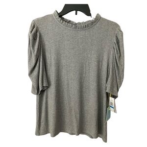 CeCe Puffed Sleeve Top XL